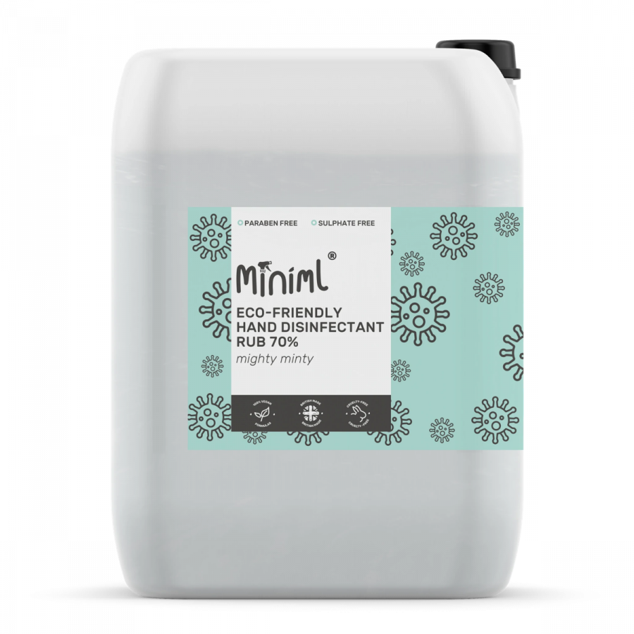 Miniml – Hand Disinfectant Rub - Mighty Minty – 20L