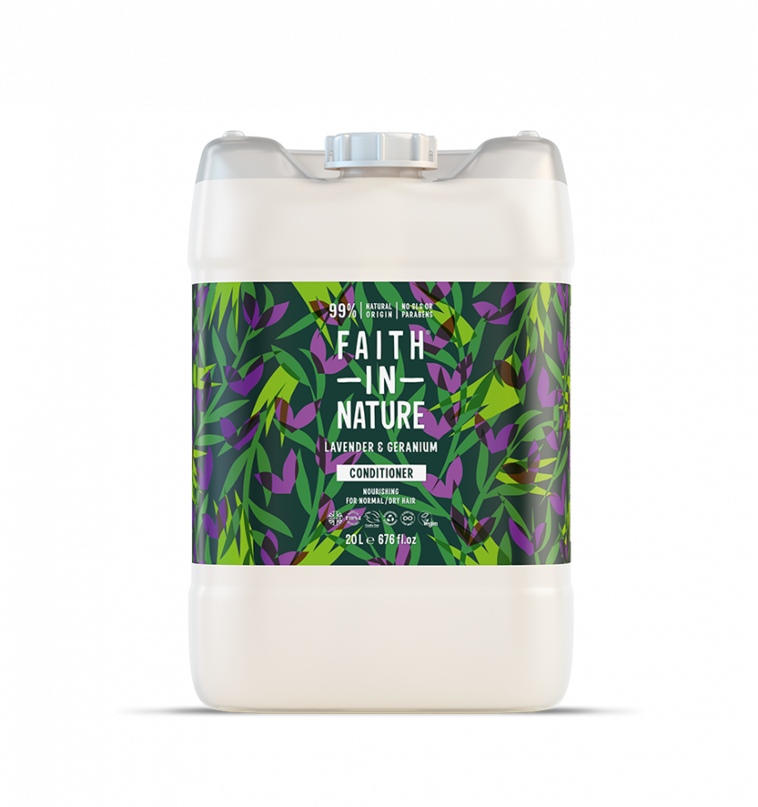 Faith In Nature – Lavender & Geranium – Conditioner – 20L