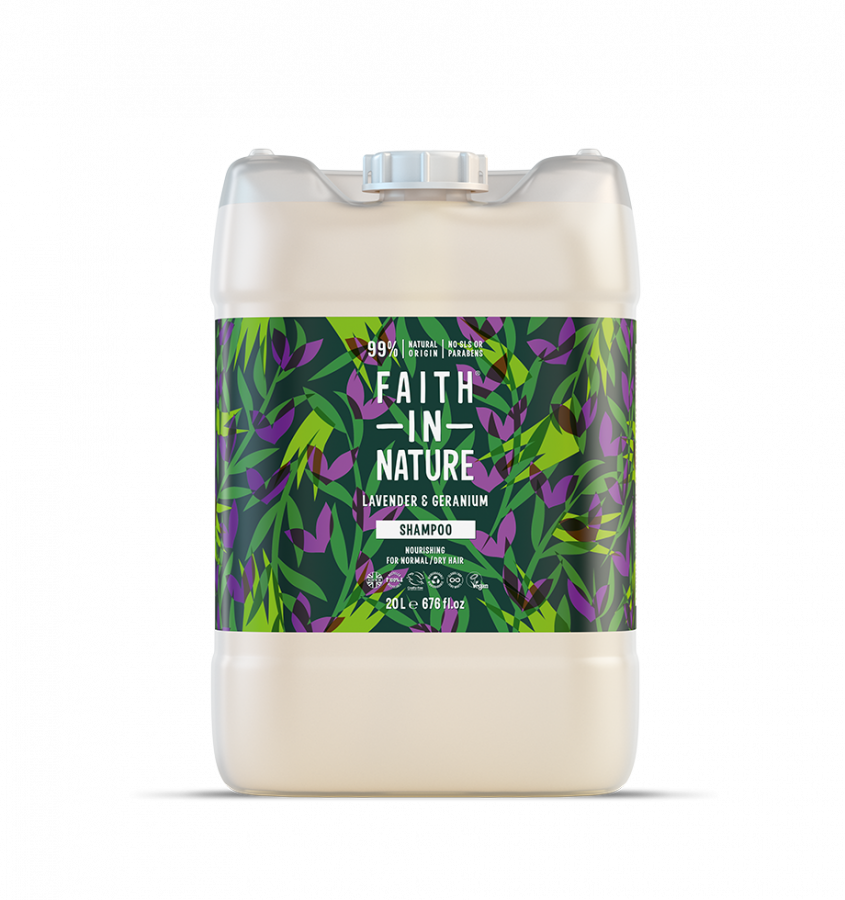 Faith In Nature – Lavender & Geranium – Shampoo – 20L